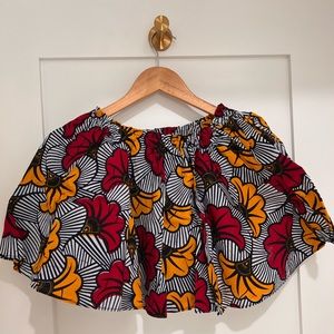 African Print Top